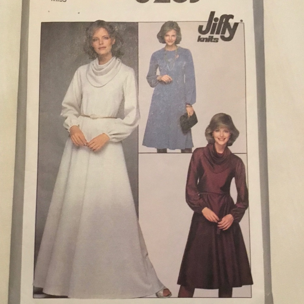 Vntg 70’s Simplicity pattern 8263 skirt top dress